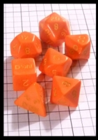 Dice : Dice - Dice Sets - Crystal Caste D oh Dice Orange - Gen Con Aug 2013